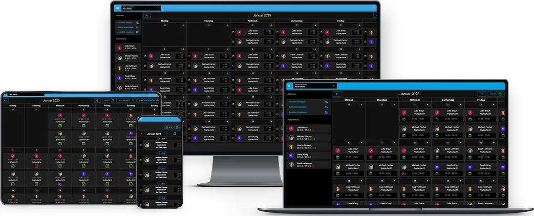 Responsives Design (Dark)